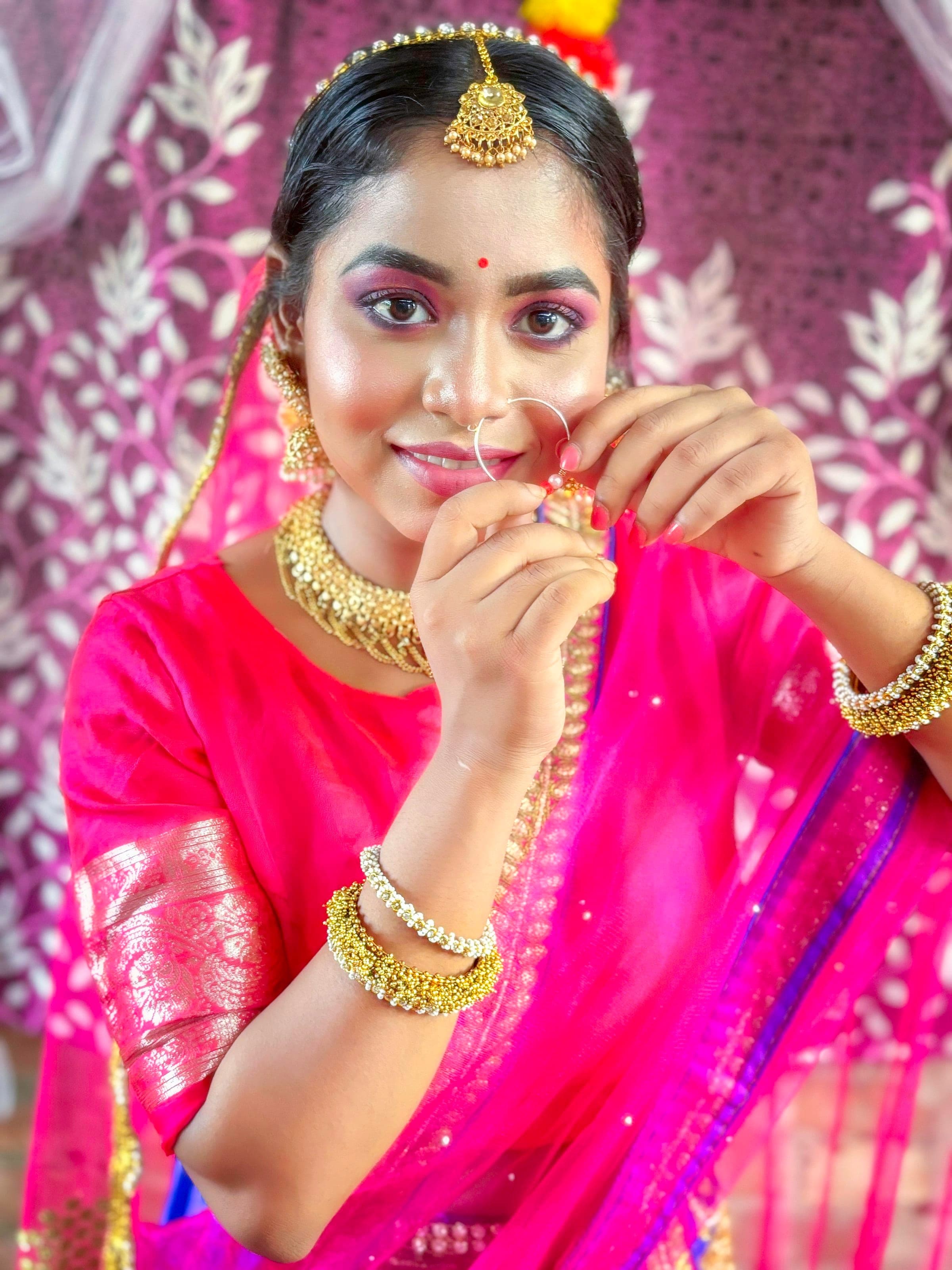 Indian bridal jewelry and attire